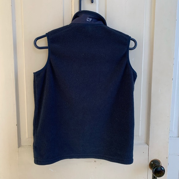 VINEYARD VINES blue fleece vest - Picture 7 of 8